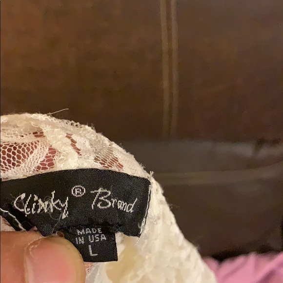 Lace see-through cardigan - Picture 2 of 2